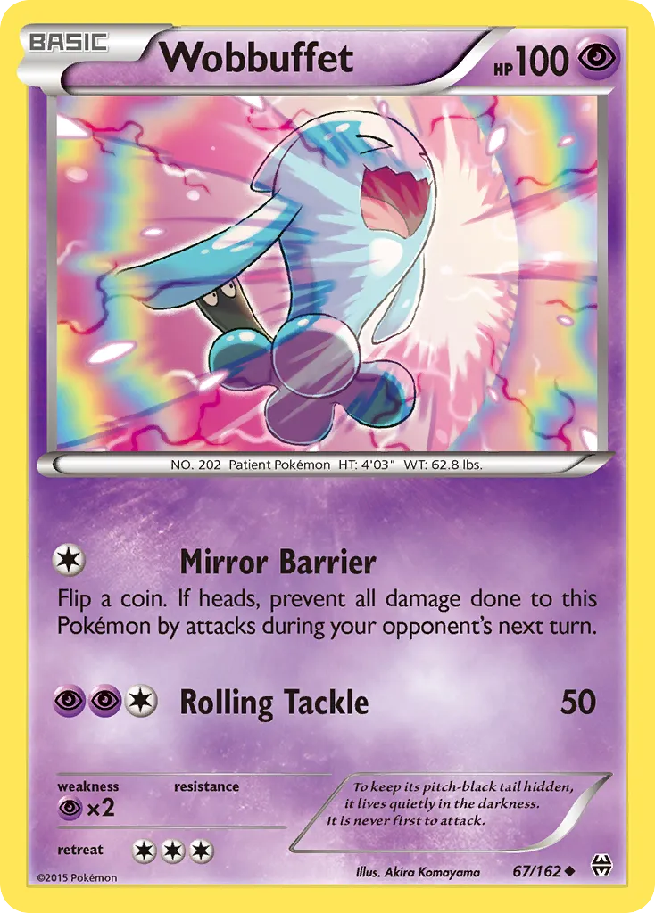 Wobbuffet #67, BREAKthrough Reverse Foil