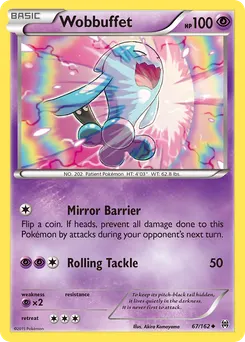 Wobbuffet #67, Reverse Foil