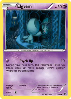 Elgyem #73, Reverse Foil