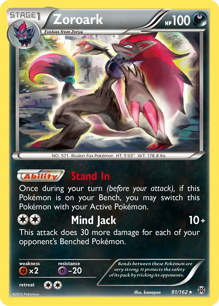 Zoroark #91, BREAKthrough