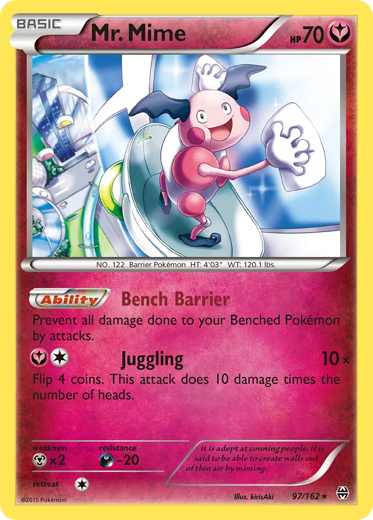 Mr. Mime #97, BREAKthrough