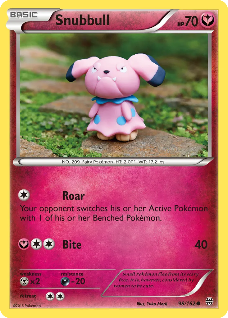 Snubbull #98, BREAKthrough Reverse Foil