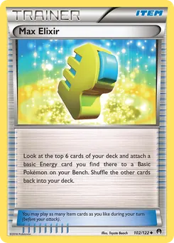 Max Elixir #102, Reverse Foil