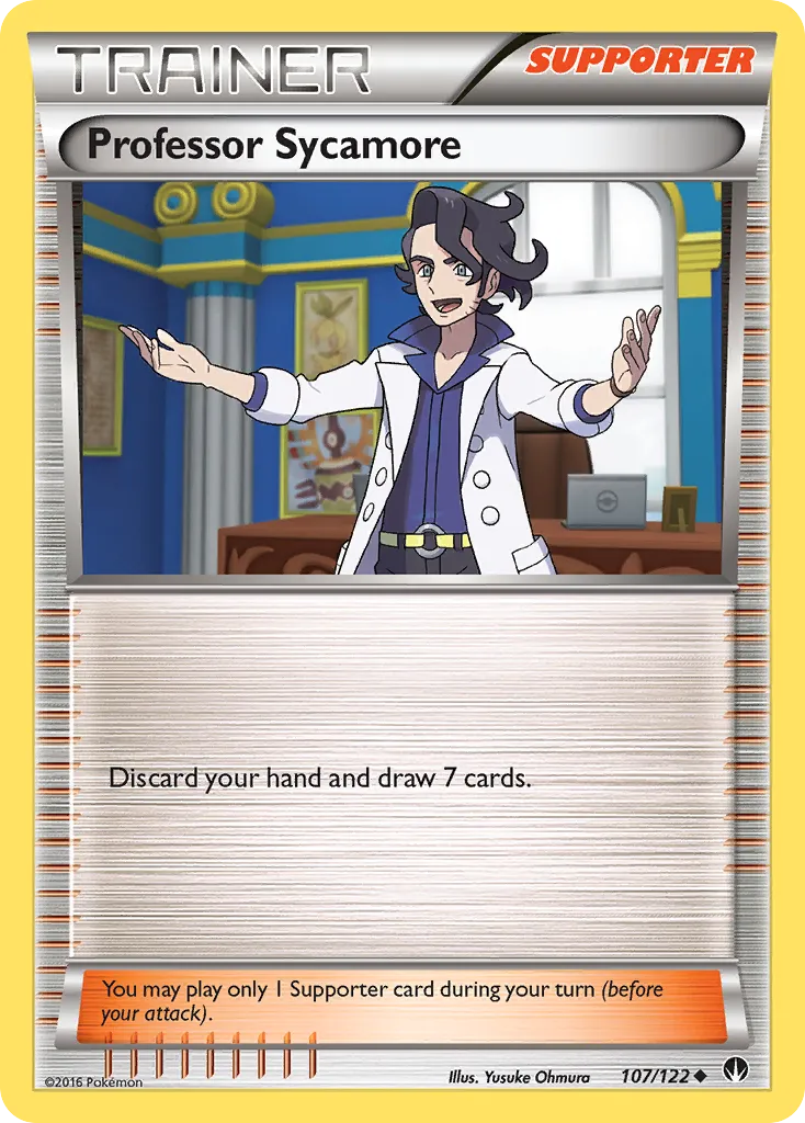 Professor Sycamore #107, BREAKpoint Reverse Foil