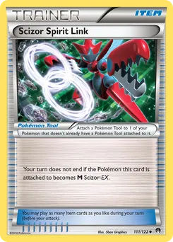 Scizor Spirit Link #111, BREAKpoint