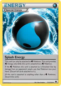 Splash Energy #113, Reverse Foil