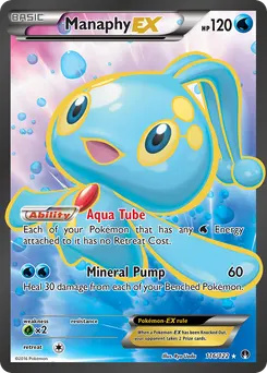 Manaphy-EX #116, Standard