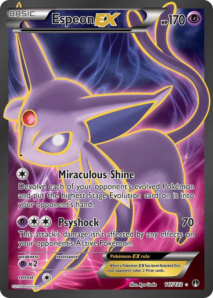 Espeon-EX #117, BREAKpoint
