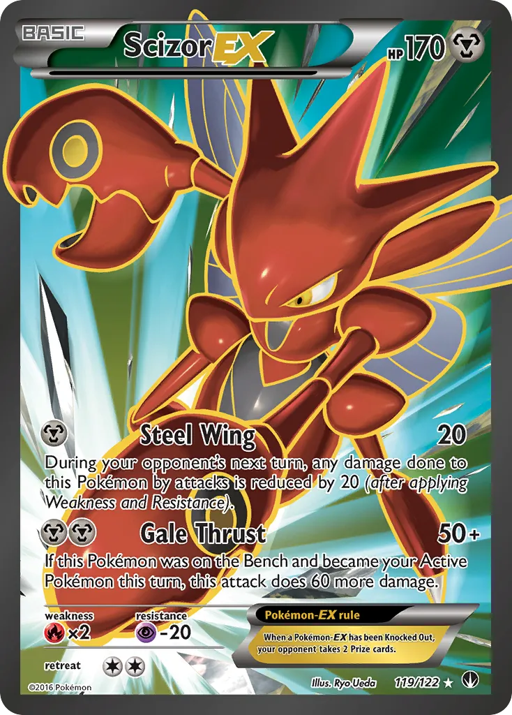Scizor-EX #119, BREAKpoint