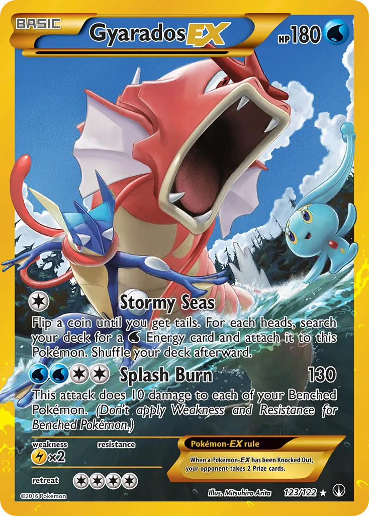Gyarados-EX #123, BREAKpoint Secret