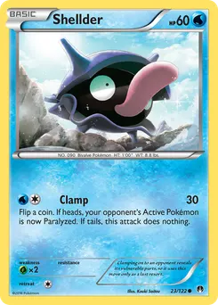 Shellder #23, Reverse Foil