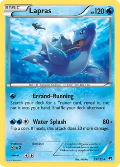 Lapras #28, Reverse Foil