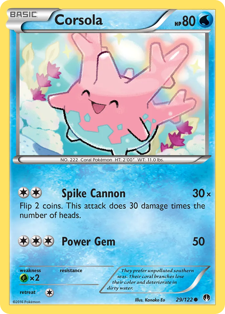 Corsola #29, BREAKpoint