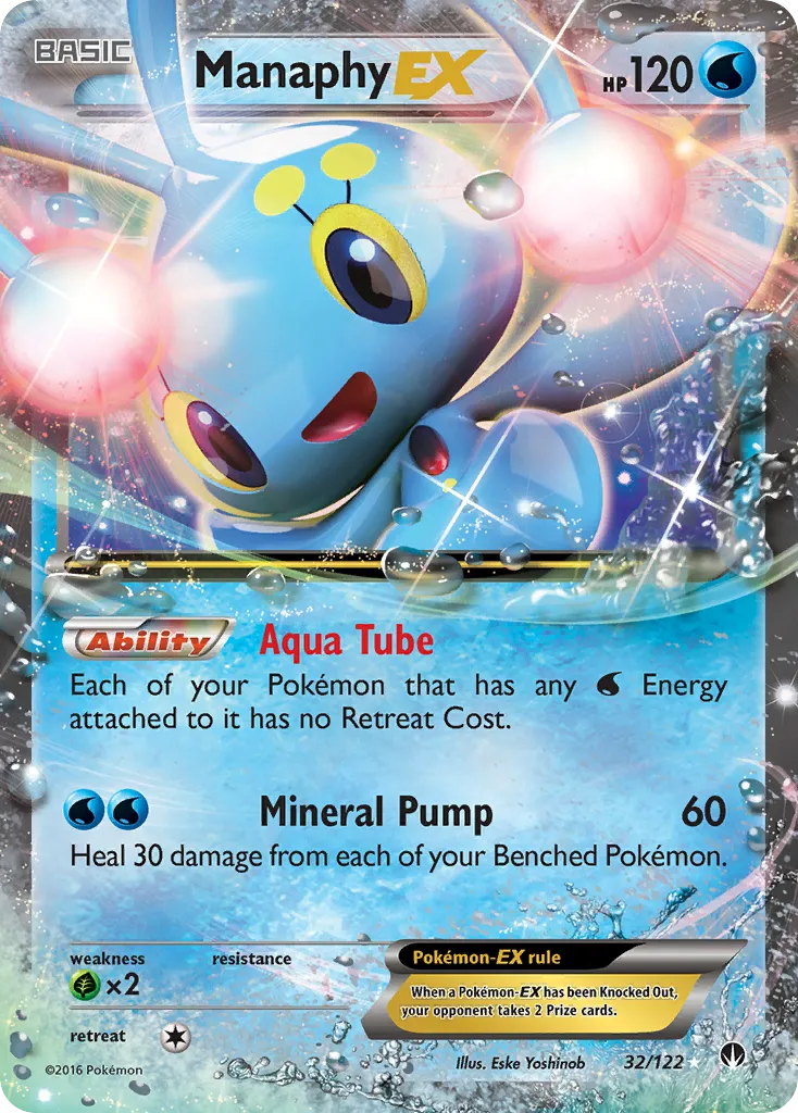Manaphy-EX #32, BREAKpoint
