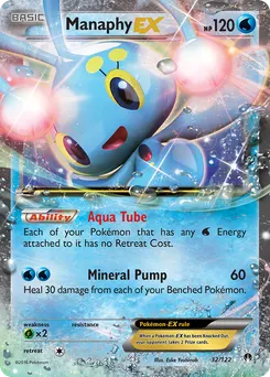 Manaphy-EX #32, Standard