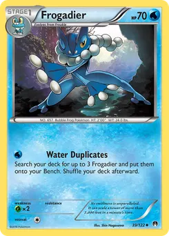Frogadier #39, Reverse Foil