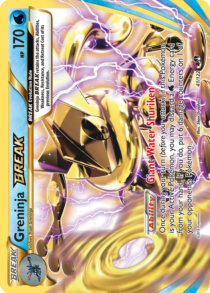 Greninja BREAK #41, BREAKpoint