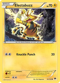 Electabuzz #42, Reverse Foil