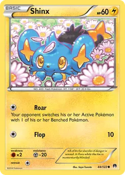 Shinx #44, Reverse Foil