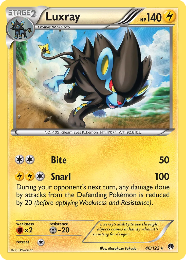 Luxray #46, BREAKpoint