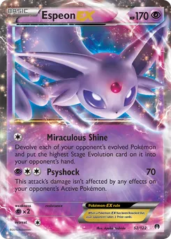 Espeon-EX #52, Standard