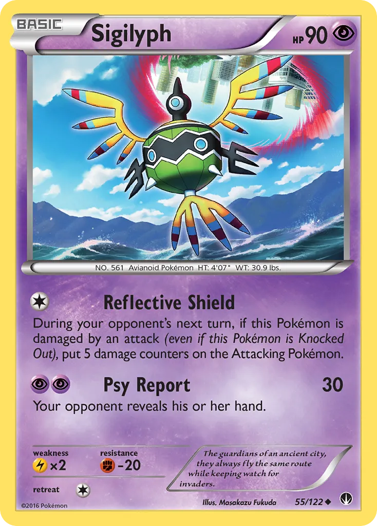Sigilyph #55, BREAKpoint