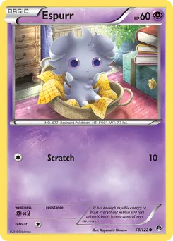 Espurr #58, Standard