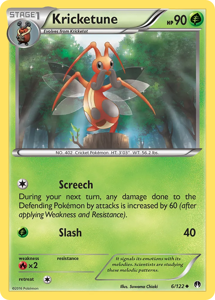 Kricketune #6, BREAKpoint Reverse Foil