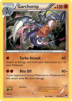 Garchomp #70, Standard