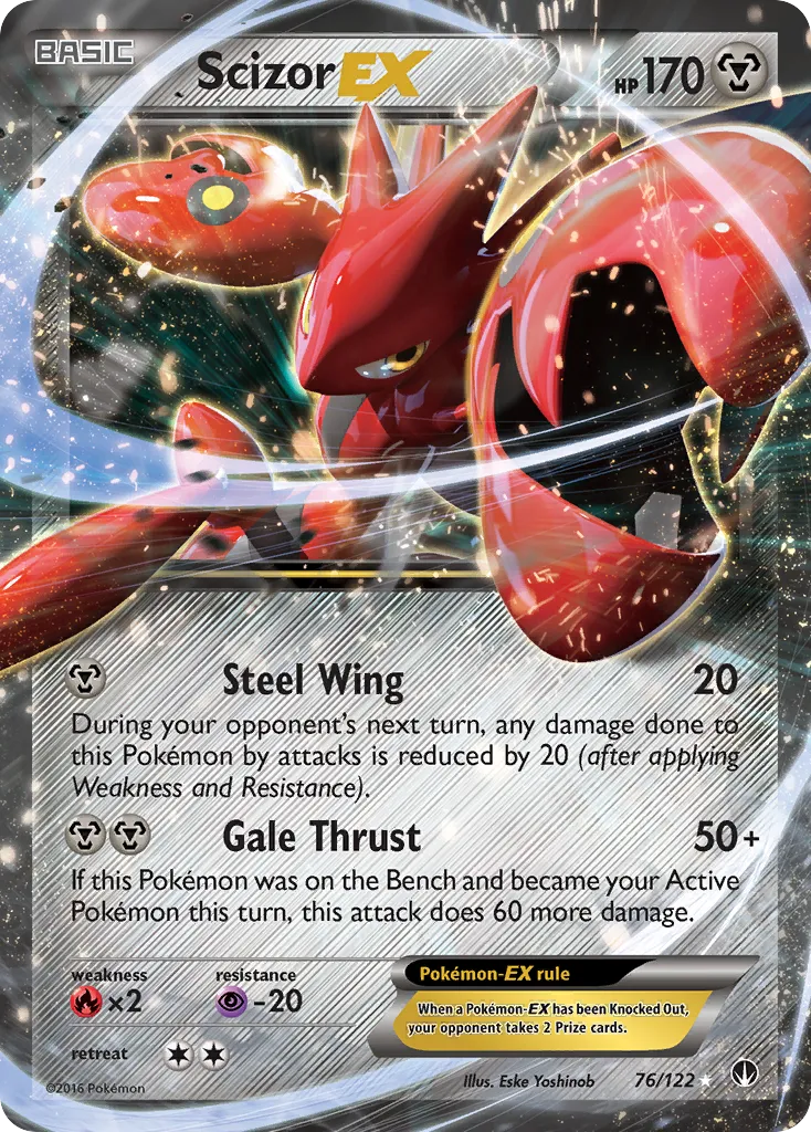 Scizor-EX #76, BREAKpoint