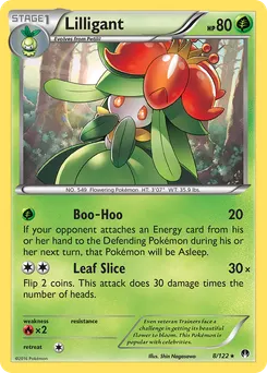 Lilligant #8, Reverse Foil