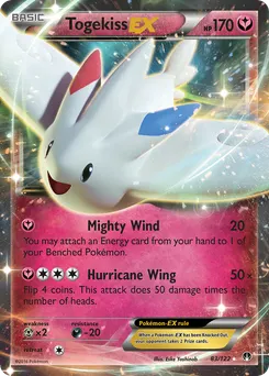 Togekiss-EX #83, Standard