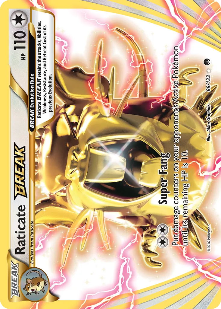 Raticate BREAK #89, BREAKpoint