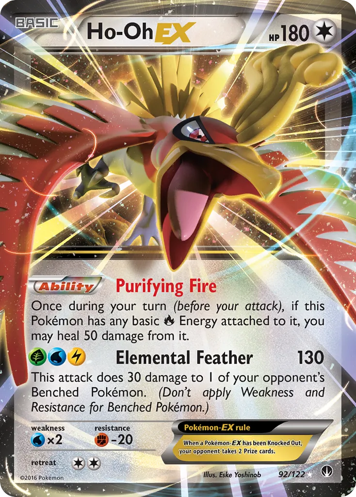Ho-Oh-EX #92, BREAKpoint
