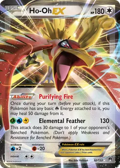 Ho-Oh-EX #92, Standard
