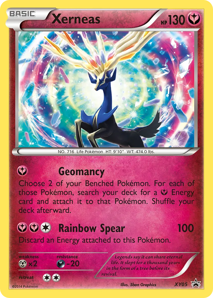 Xerneas #XY05, XY Black Star Promos Xerneas Collection