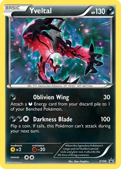 Yveltal #XY06, Standard