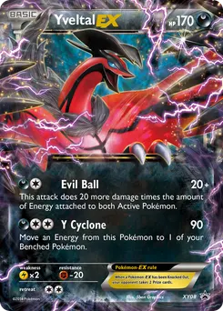 Yveltal-EX #XY08, Standard