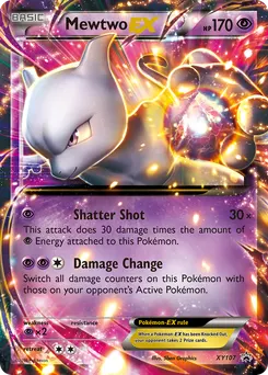Mewtwo-EX #XY107, Triple Power Tin