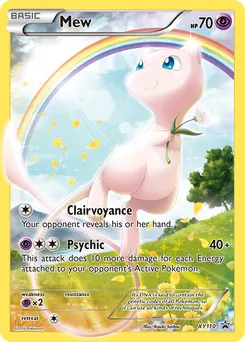Mew #XY110, Mythical Pokemon Collection