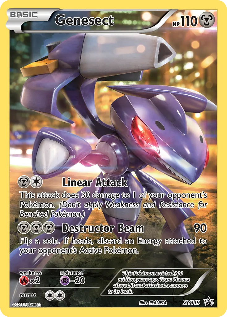 Genesect #XY119, XY Black Star Promos Mythical Pokemon Collection