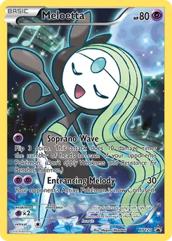 Meloetta #XY120, Mythical Pokemon Collection
