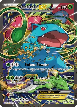 Venusaur-EX #XY123, Red & Blue Collection