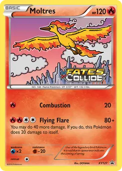 Moltres #XY127, Fates Collide