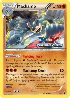 Machamp #XY13, Furious Fists-Staff