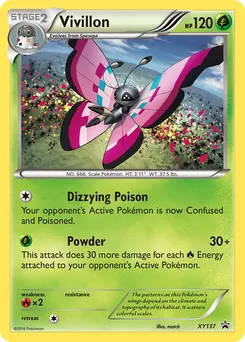 Vivillon #XY137, Standard