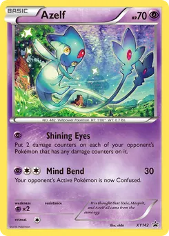 Azelf #XY142, Steam Siege Blisters