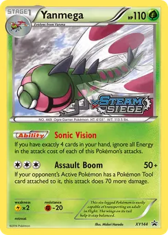 Yanmega #XY144, Steam Siege