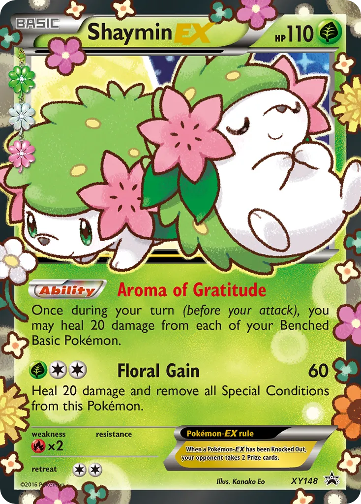 Shaymin-EX #XY148, XY Black Star Promos Generations Elite Trainer Box