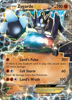 Zygarde-EX #XY151, Standard